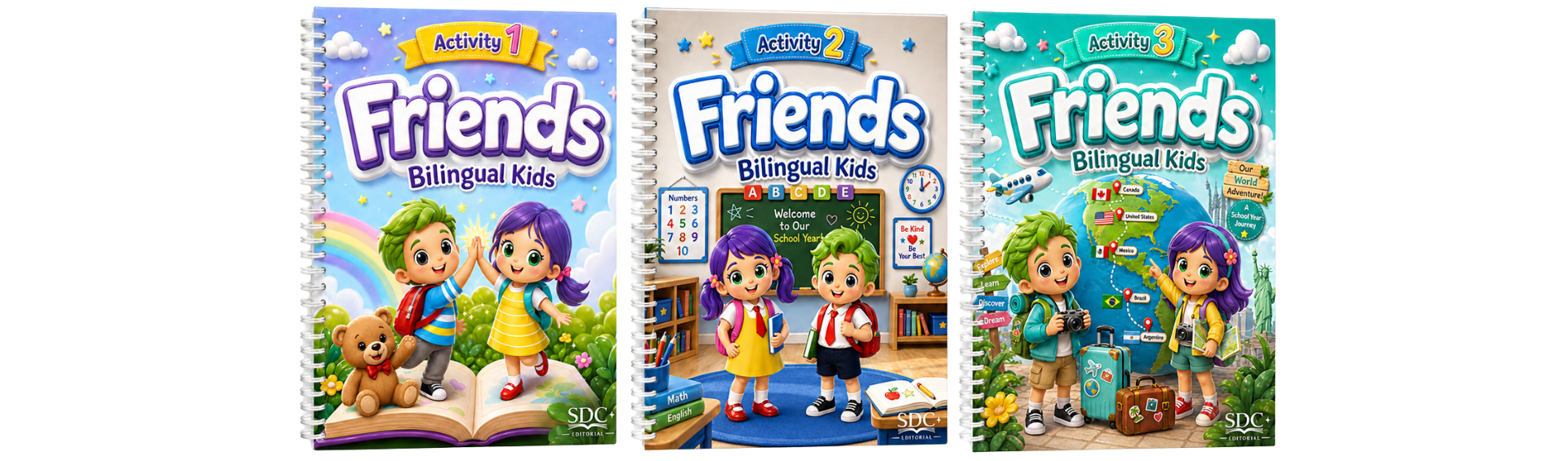 Colección Friends Bilingual Kids